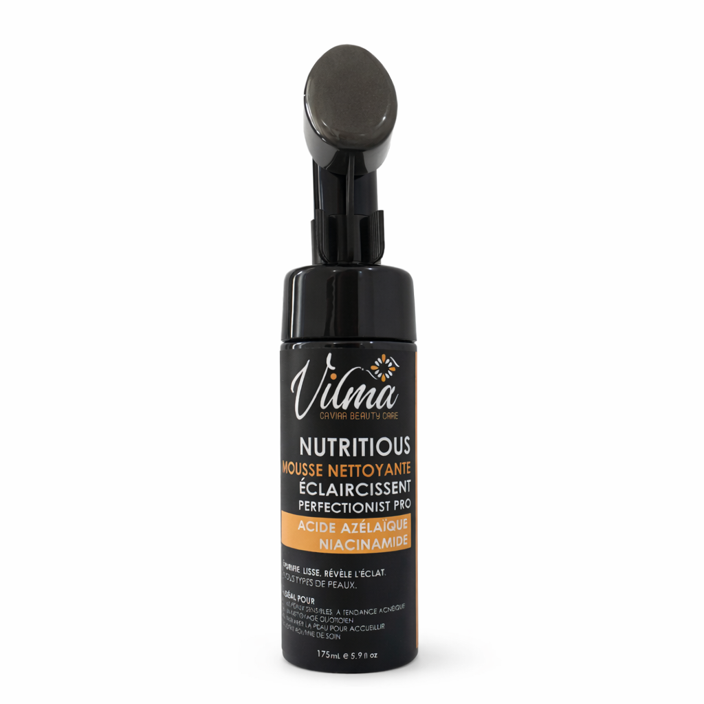 mousse nettoyante eclaircissante