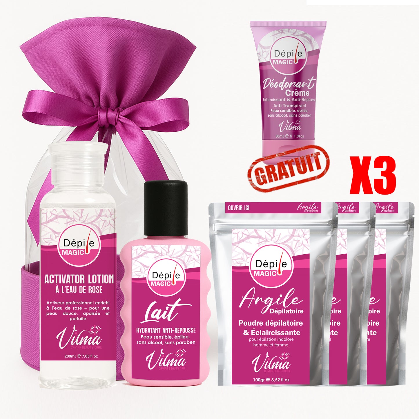 Pack Dépile magic Rituel complet