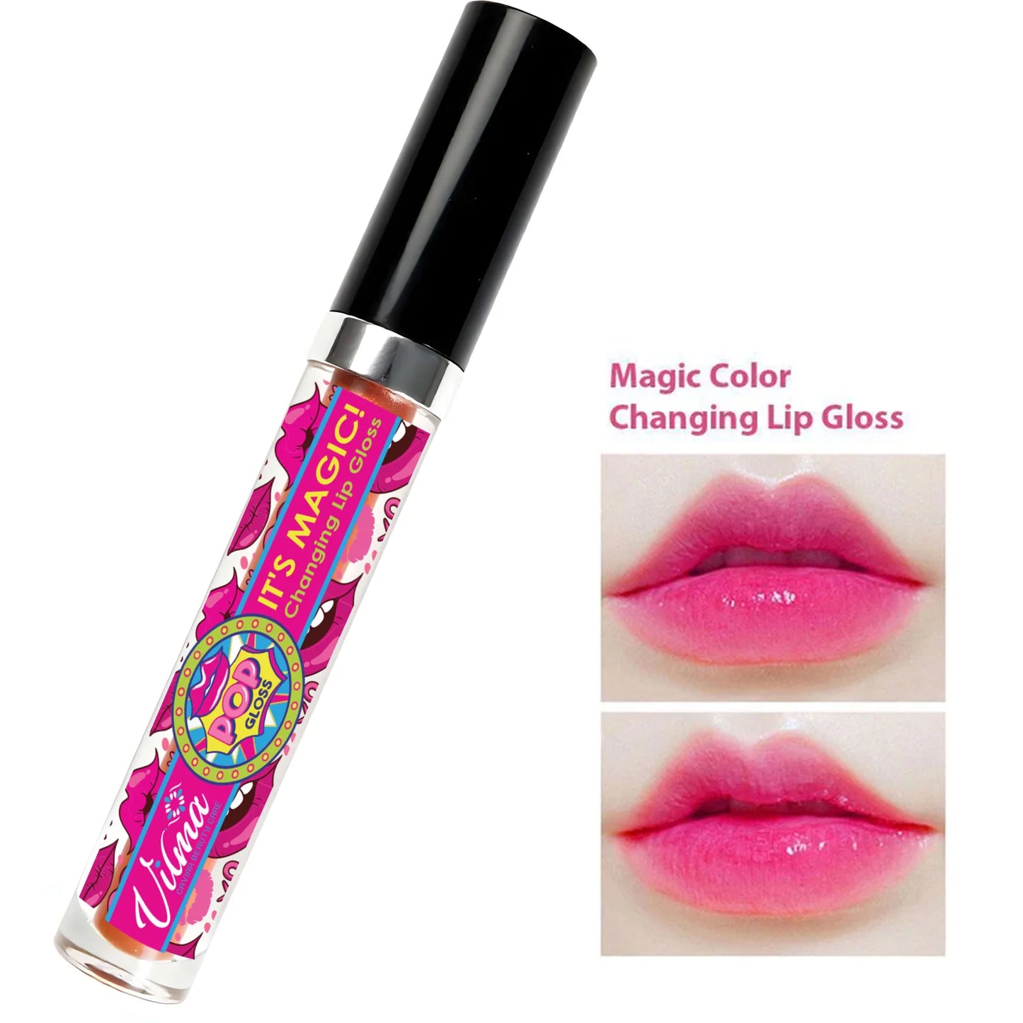 Lip gloss magic – changeant de couleur