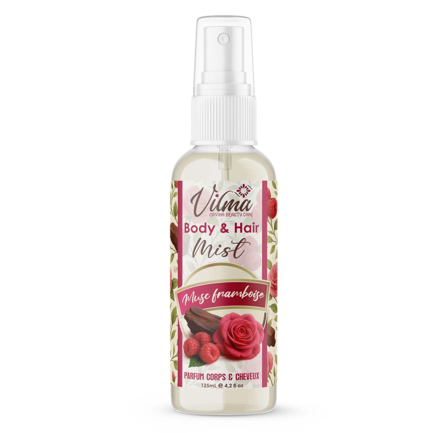 Brume Parfumée Corps & Cheveux – Musc Framboise