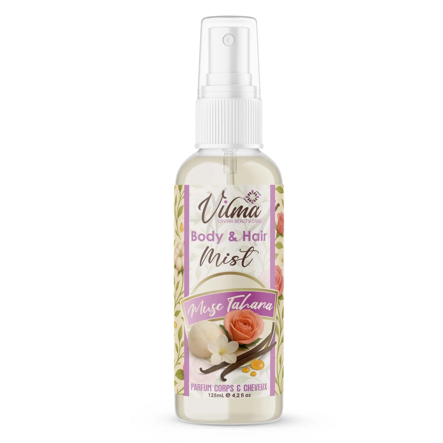 Brume Parfumée Corps & Cheveux – Musc Tahara