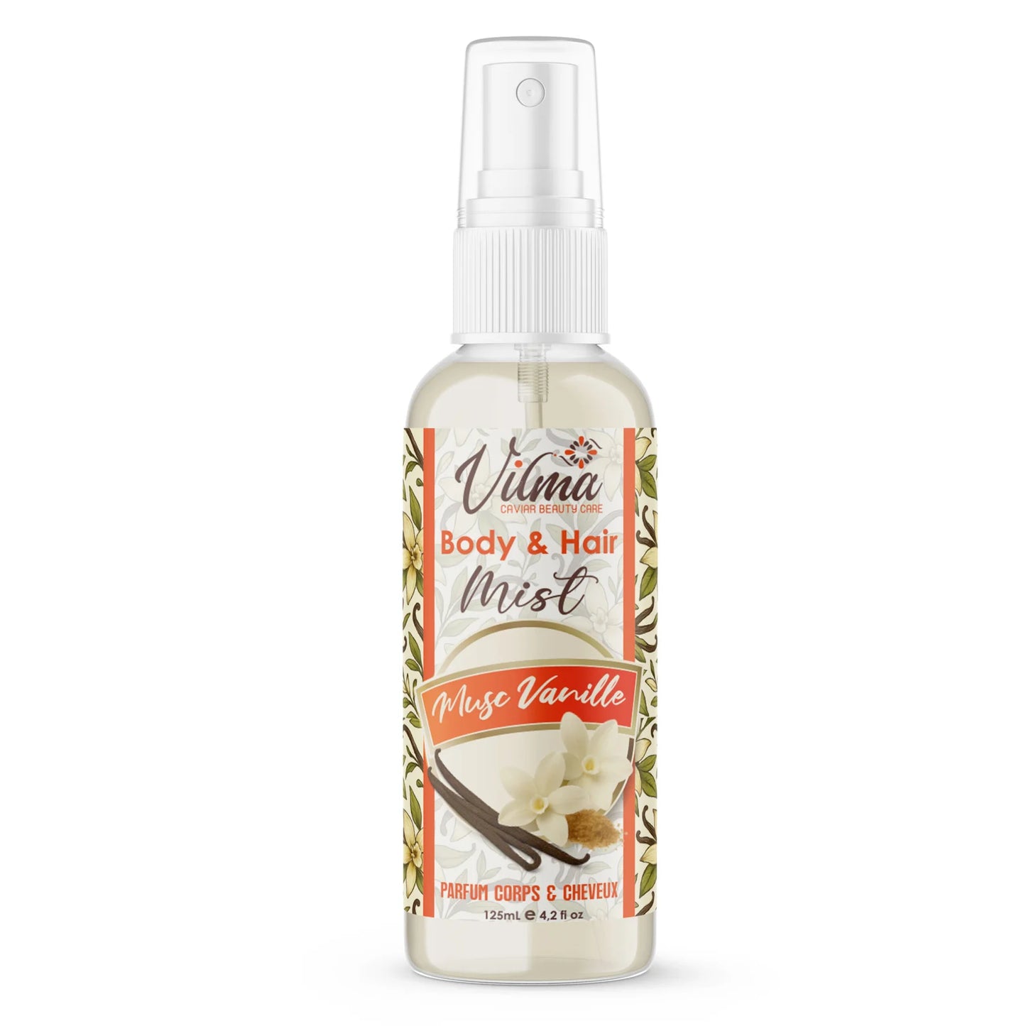 Brume Parfumée Corps & Cheveux – Musc Vanille