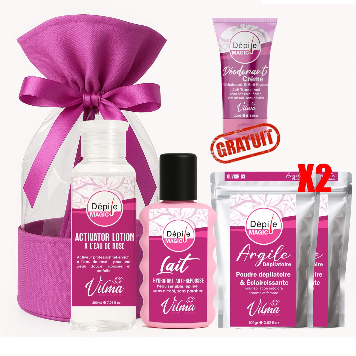 Pack Dépile magic Rituel complet (2 SAC )